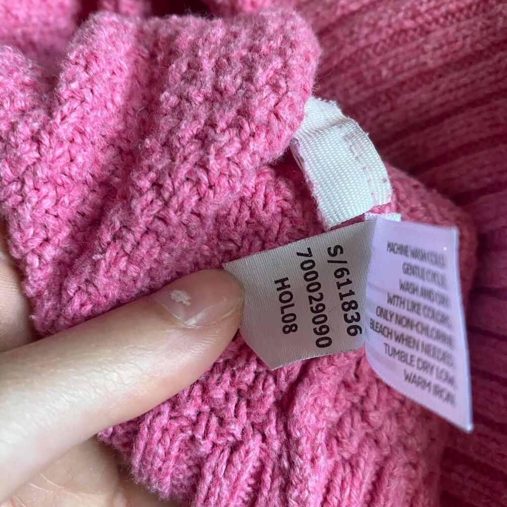 Y2K 2008 Pink Old Navy Turtleneck Sweater - Picture 4 of 6